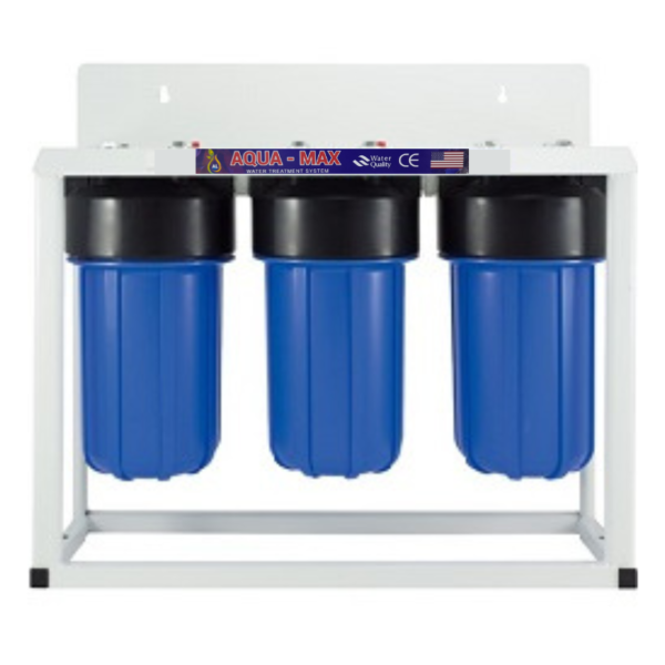 3-Stages 10×4.5” Big Blue Whole House Water Filtration